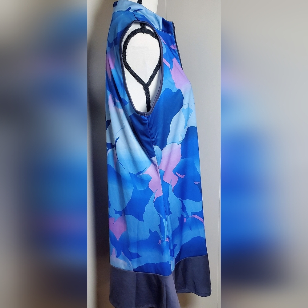 Callaway Golf XL NWT Blue Sea Star Opti Dry Athletic Dress‎ - Picture 7 of 14